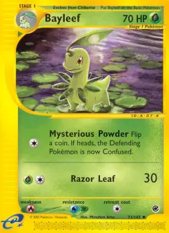 Pokémon-Karte Bayleef 071/165