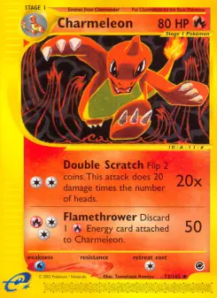 Pokémon-Karte Charmeleon 073/165