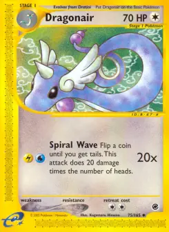 Pokémon-Karte Dragonair 075/165