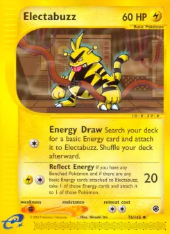 Pokémon-Karte Electabuzz 076/165
