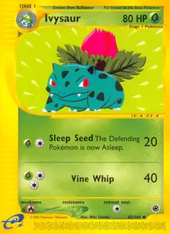 Pokémon-Karte Ivysaur 082/165