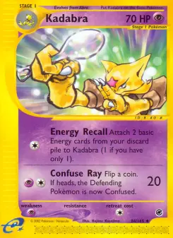 Pokémon-Karte Kadabra 084/165