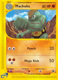 Pokémon-Karte Machoke 085/165