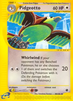Pokémon-Karte Pidgeotto 088/165