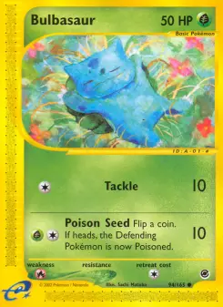 Pokémon-Karte Bulbasaur 094/165