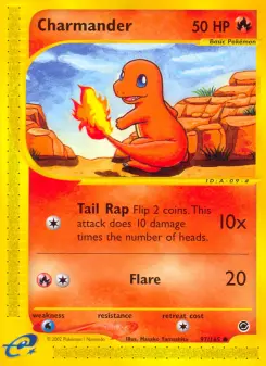 Pokémon-Karte Charmander 097/165