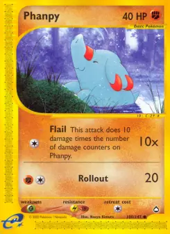Pokémon-Karte Phanpy 100/147