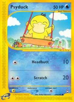 Pokémon-Karte Psyduck 104/147