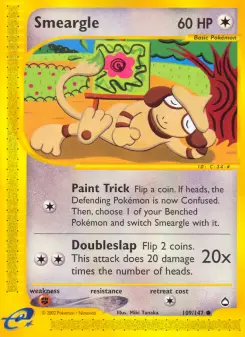 Pokémon-Karte Smeargle 109/147