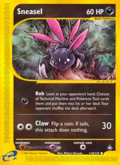 Pokémon-Karte Sneasel 110/147