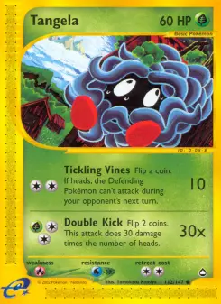 Pokémon-Karte Tangela 112/147