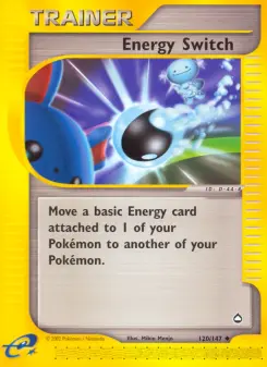 Pokémon-Karte Energy Switch 120/147