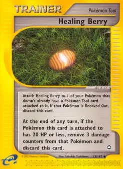 Pokémon-Karte Healing Berry 125/147