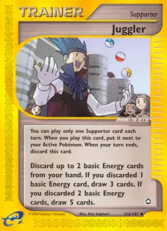 Pokémon-Karte Juggler 126/147