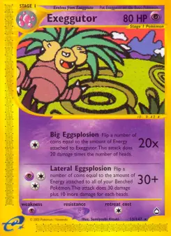 Pokémon-Karte Exeggutor 013/147