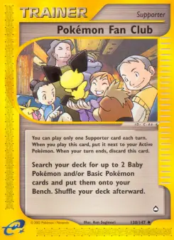 Pokémon-Karte Pokémon Fan Club 130/147