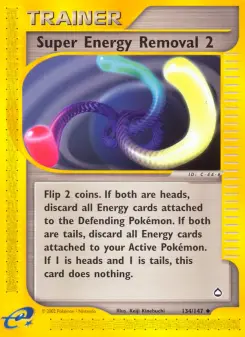 Pokémon-Karte Super Energy Removal 2 134/147