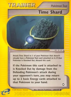 Pokémon-Karte Time Shard 135/147