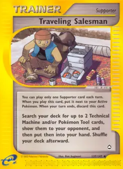 Pokémon-Karte Traveling Salesman 137/147