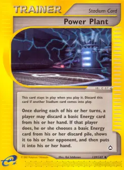 Pokémon-Karte Power Plant 139/147