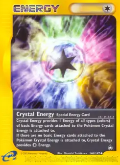 Pokémon-Karte Crystal Energy 146/147