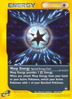 Pokémon-Karte Warp Energy 147/147
