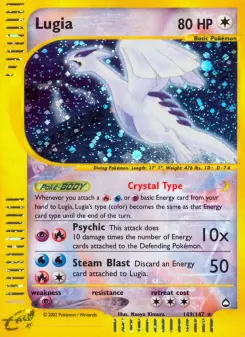 Pokémon-Karte Lugia 149/147