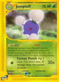Pokémon-Karte Jumpluff 017/147
