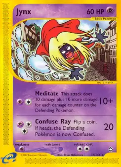 Pokémon-Karte Jynx 018/147