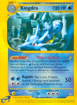 Pokémon-Karte Kingdra 019/147