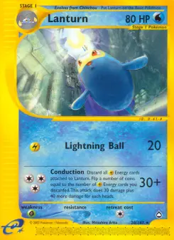Pokémon-Karte Lanturn 020/147