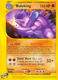 Pokémon-Karte Nidoking 024/147