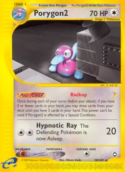 Pokémon-Karte Porygon2 028/147