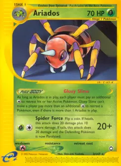 Pokémon-Karte Ariados 003/147