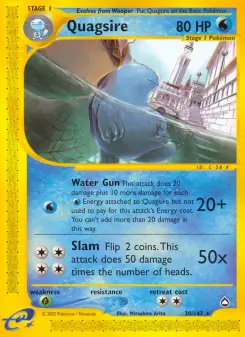 Pokémon-Karte Quagsire 030/147