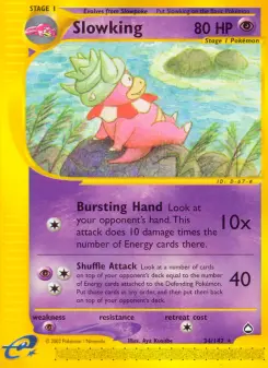 Pokémon-Karte Slowking 034/147