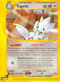 Pokémon-Karte Togetic 039/147