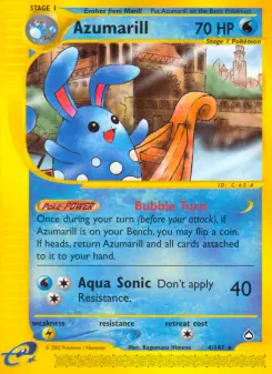 Pokémon-Karte Azumarill 004/147