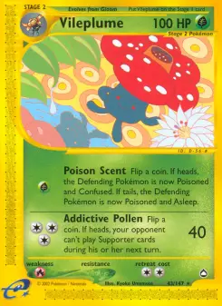 Pokémon-Karte Vileplume 043/147