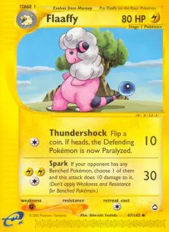 Pokémon-Karte Flaaffy 047/147