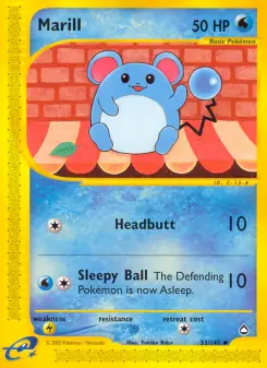 Pokémon-Karte Marill 053/147