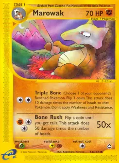 Pokémon-Karte Marowak 054/147