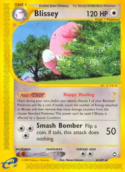 Pokémon-Karte Blissey 006/147