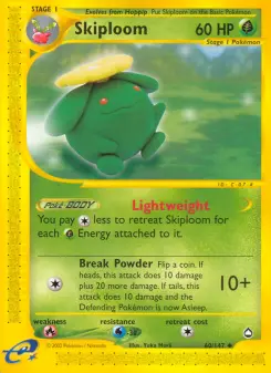 Pokémon-Karte Skiploom 060/147