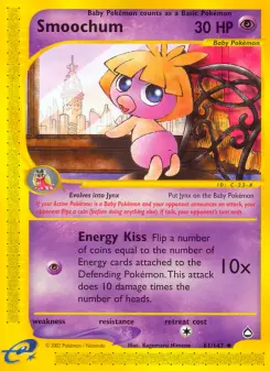 Pokémon-Karte Smoochum 061/147