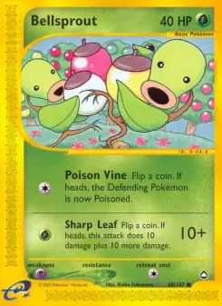 Pokémon-Karte Bellsprout 068/147