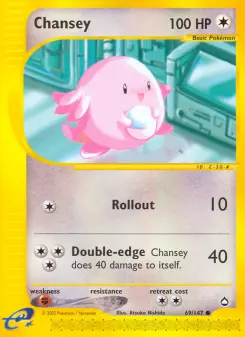 Pokémon-Karte Chansey 069/147
