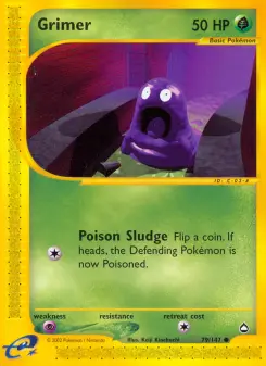 Pokémon-Karte Grimer 079/147