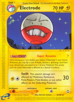 Pokémon-Karte Electrode 008/147