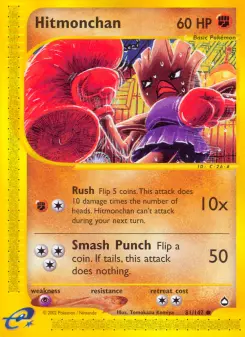 Pokémon-Karte Hitmonchan 081/147